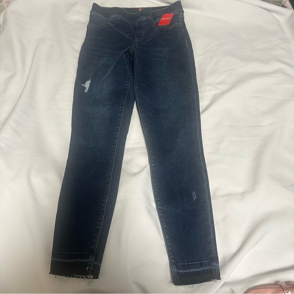 SPANX Dark Blue Women's Skinny Jeans